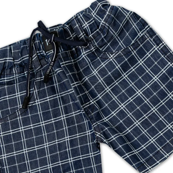 Joy Kids Baby Boy Suit Set – Cotton Top & Denim Pants