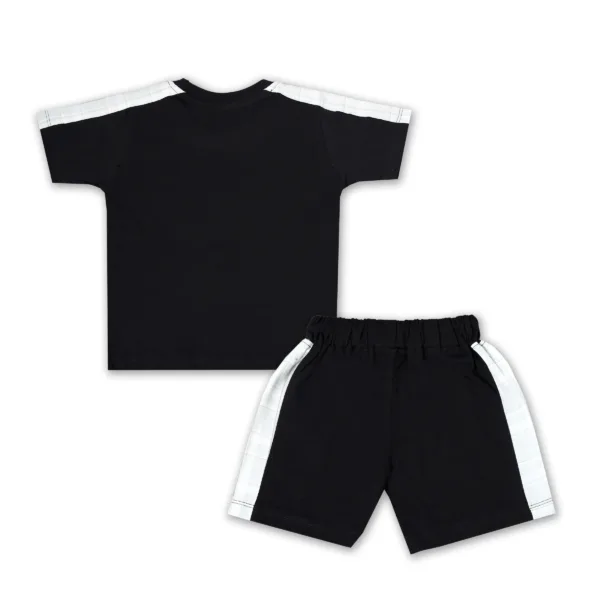 Joy Kids Baby Boy Two-Piece Set – Knit Top with Chest Embroidery & knit Bottom