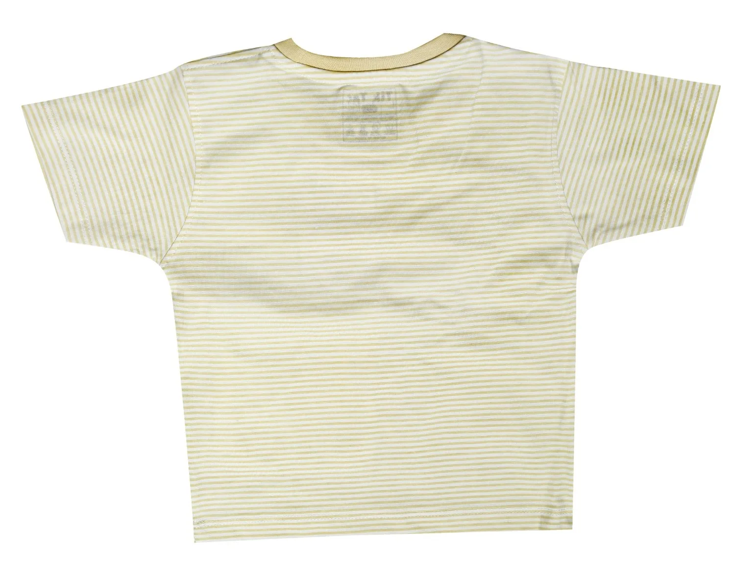 Joy Kids Baby Boys Striped T-Shirt and Denim Shorts Set, Cute Dog Print Pocket, Cotton Blend, Summer Casual Outfit