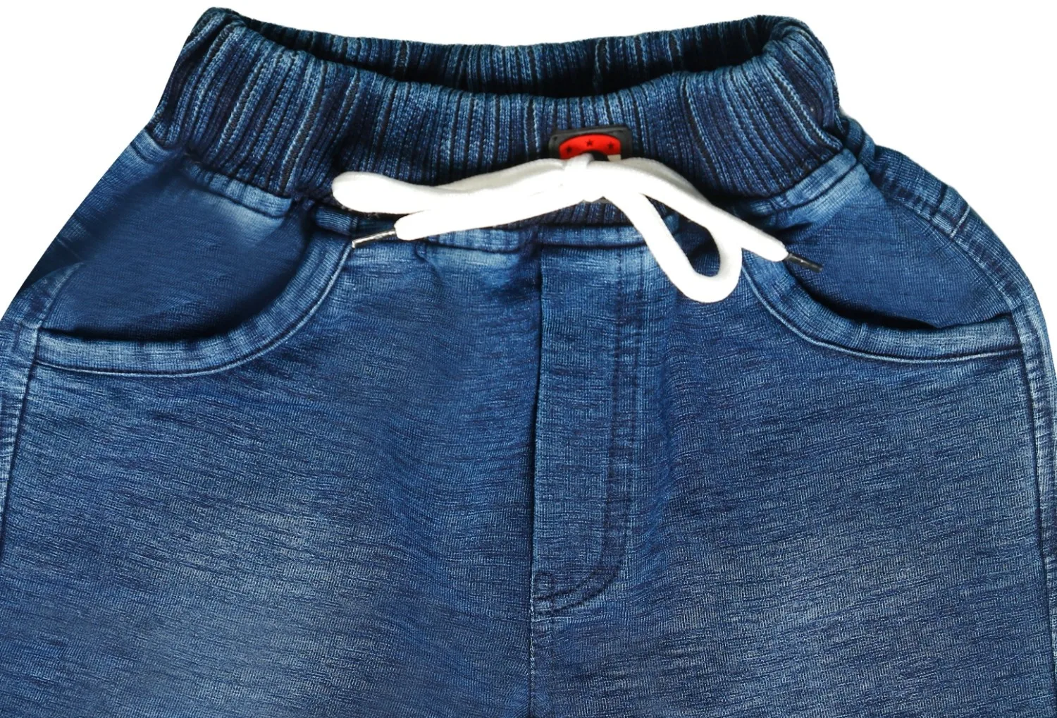 Joy Kids Baby Boys 'Keep Curious' Graphic T-Shirt and Denim Shorts Set, Casual Wear, 2-Piece Outfit