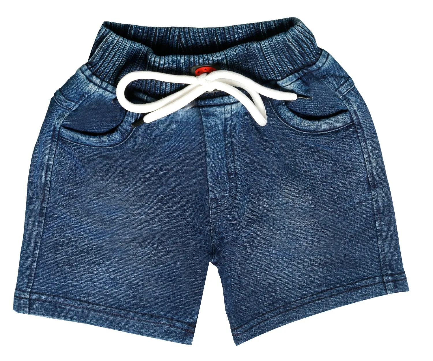 Joy Kids Baby Girls Retro Print T-Shirt and Denim Shorts Set, Lilac/Sea Green, 2-Piece Summer Outfit